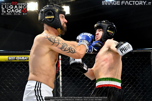 2023-12-02 Lugano in the Cage 6 01967 Boxe Master - Giovanni Maria Soldi-Omar Wicht